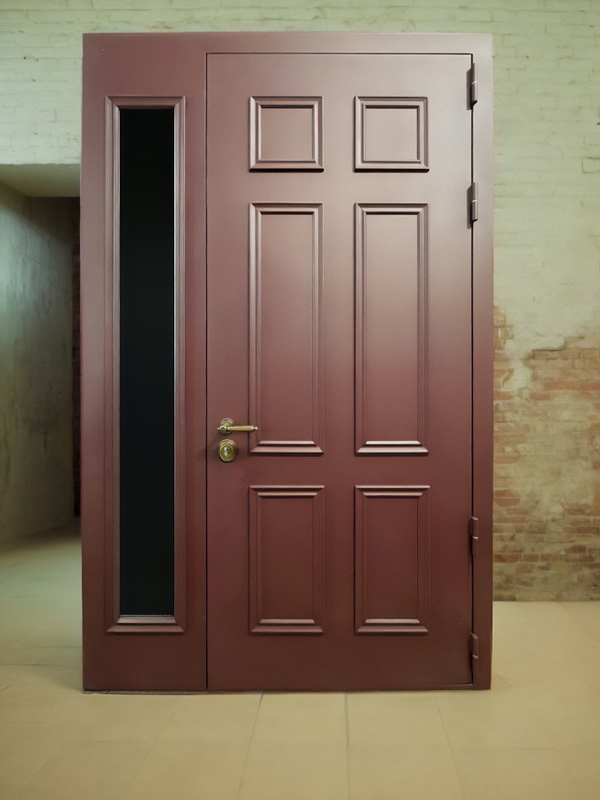 Порошковая дверь со стеклом Порошковая дверь со стеклом