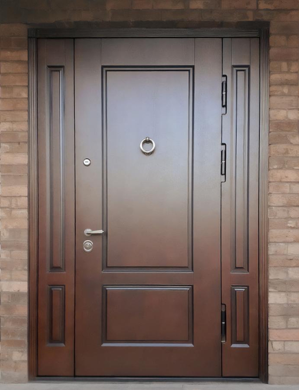 С боковыми вставками и с кнокером С боковыми вставками и с кнокером